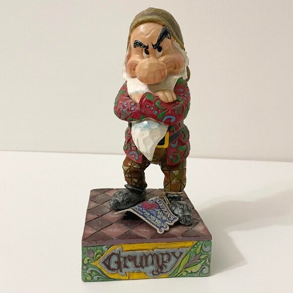 Jim Shore Disney Traditions Grumpy Its All About the Attitude 4005216 Figurine - Picture 2 of 16